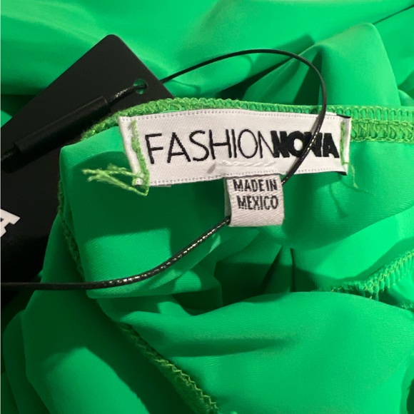 Fashionnova Green Maxi Dress - Picture 7 of 9